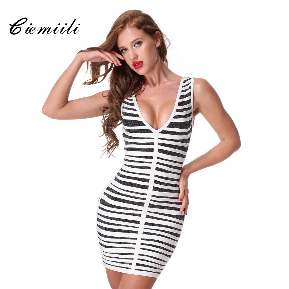 Новинка 2018 летняя сексуальная женская юбка CIEMIILI облегающая с V образным вырезом в