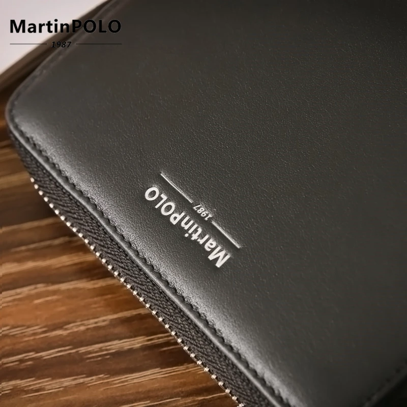 MartinPOLO кошелек из натуральной кожи для женщин визитница кредитных карт RFID защита
