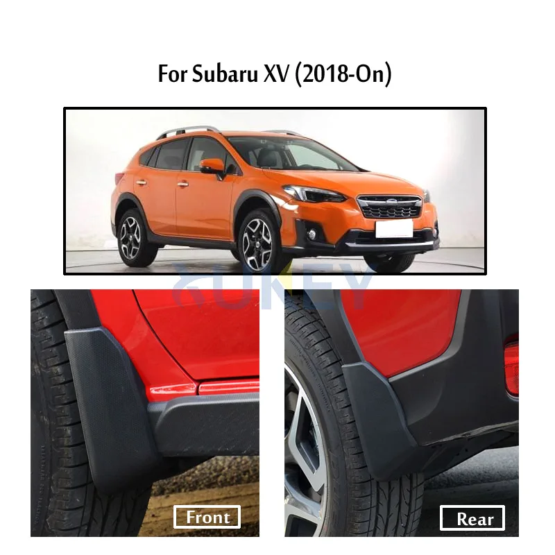 4 шт Передние Задние Автомобильные Брызговики для Subaru XV Crosstrek 2018 аксессуары