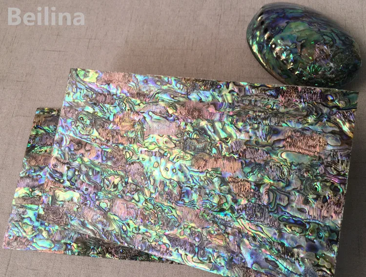 1 мм Толщина новозеландского abalone shell лист перламутровый ламинат для музыкального инструмента и деревянной инкрустации