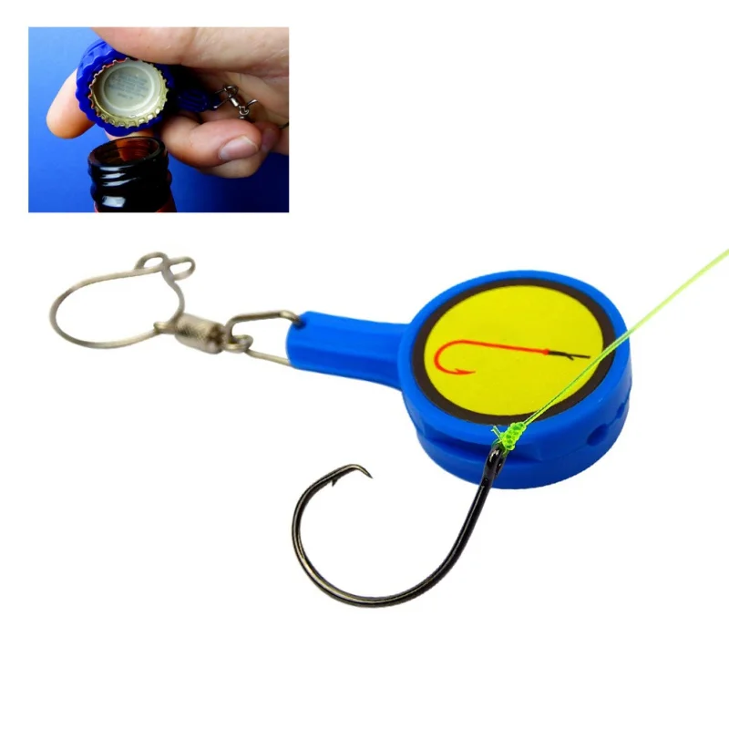 2 шт. быстрое завязывание узлов для рыбалки инструмент быстрого завязывания