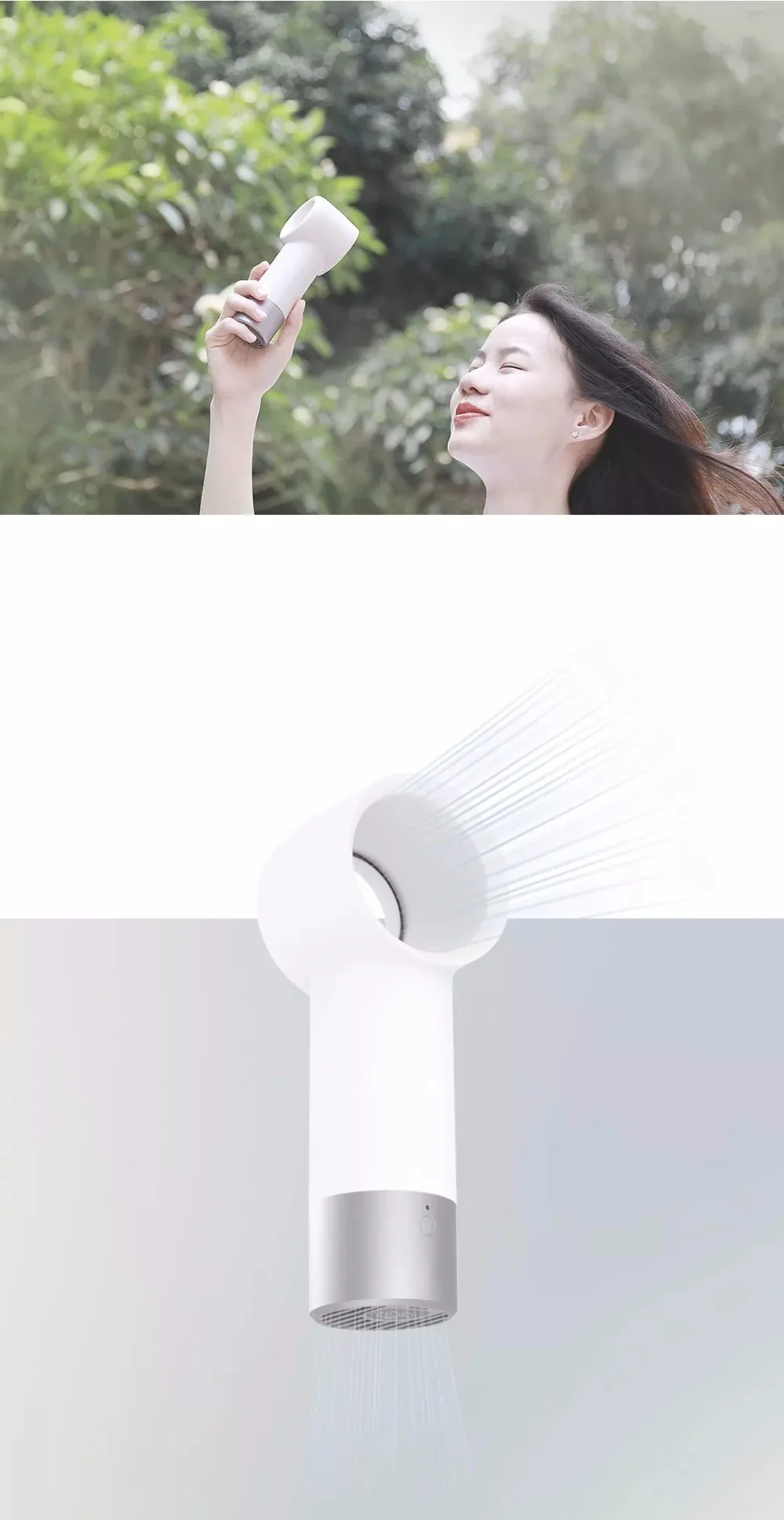Новейший Xiaomi HL Happy Life USB мини ручной вентилятор Настольный Электрический вентилятор перезаряжаемый аккумулятор вентилятор охлаждения для путешествий/офиса