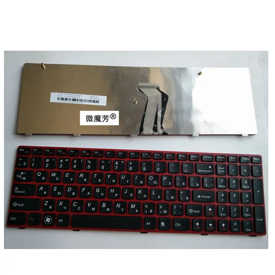 RU Gules New FOR Lenovo G580 Z580A G585 Z585 G590 Laptop Keyboard Russian | Компьютеры и офис