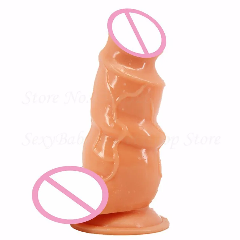 Огромный фаллоимитатор с присоской большой реалистичный пенис ребристый