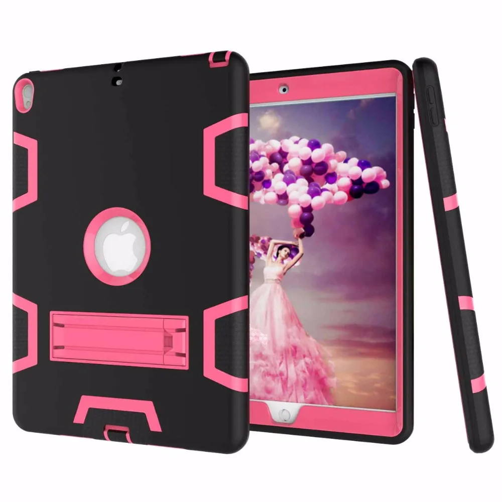 Для Coque iPad Pro 10,5 чехол амортизирующий защитный чехол Гибридный PC прочный силиконовый чехол для iPad Air 3 Pro10.5 Tablet