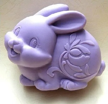 Формы для мыла Cute Rabbit tuzi силиконовые формы рукоделия ручной работы|silicone soap mold|craft
