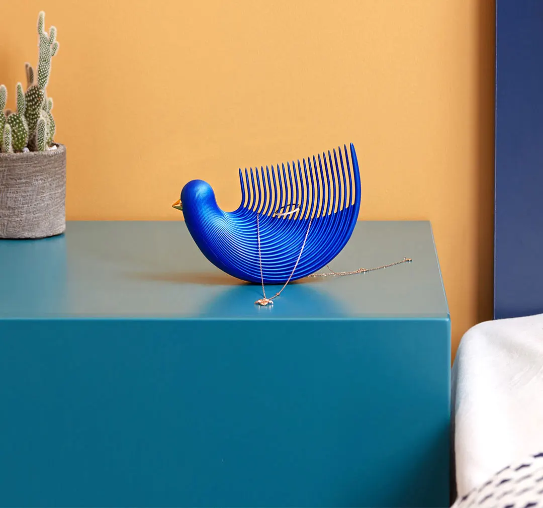 Xiaomi Mijia Yiyohome расческа в форме птиц портативная Антистатическая Расческа с широкими зубами для женщин/мужчин