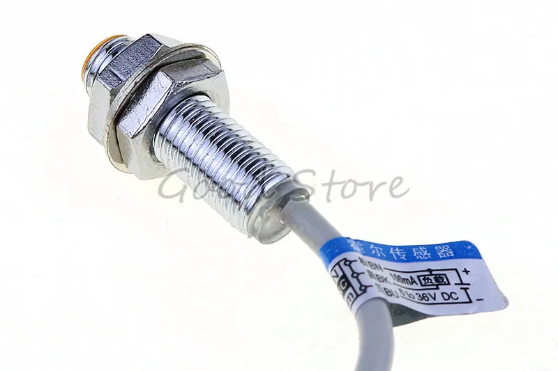NJK-5001D magnet Inductive hall sensor Proximity Sensor M8 10mm 100mA NPN NC Magnetic switch induction Switch Y | Обустройство дома