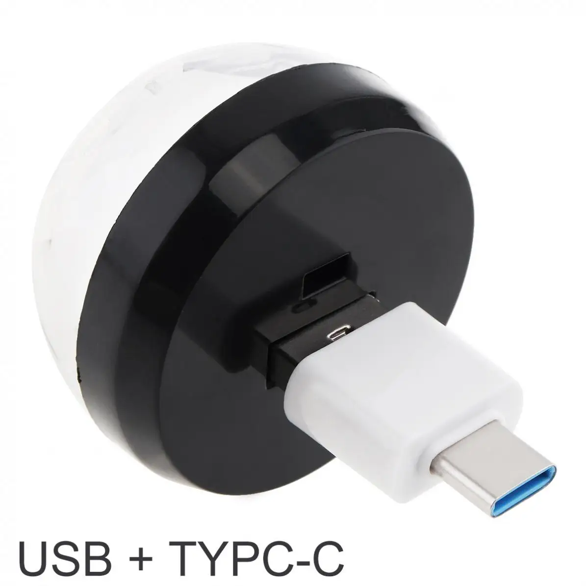 4 Вт Mini USB светодиодный звуковой активсветильник свет Хрустальный Волшебный шар