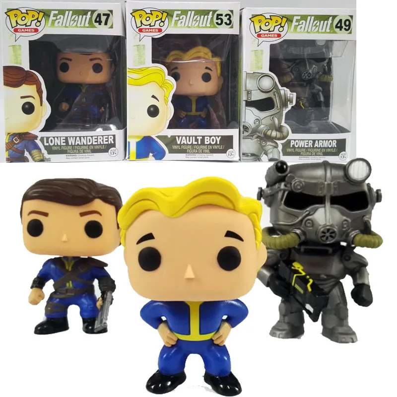 Funko pop фильм ужасов: Fallout 4 Виниловая фигурка Коллекционная модель игрушки с