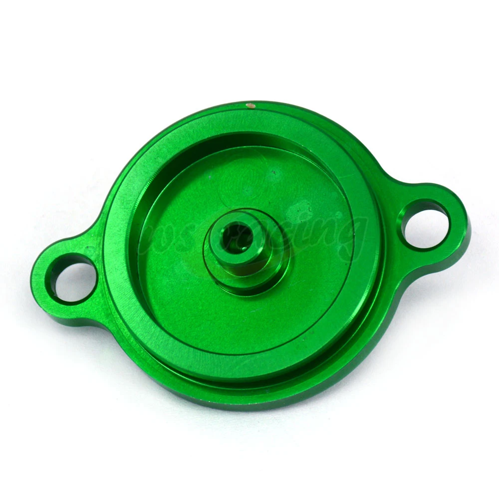 Крышка масляного фильтра мотоцикла CNC для KAWASAKI KX450F KX 450F 2016 2017 2018 KX450 450 2019 2020|kawasaki oil