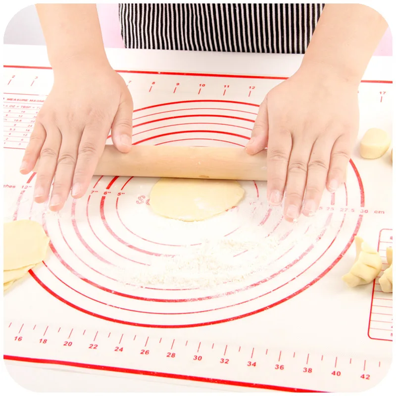Silicone Fiberglass Baking Sheet Rolling Dough Pastry Cakes Bakeware Liner Pad Mat Oven Pasta Cooking Tools Kitchen Accessories | Дом и сад