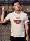 Модная мужская футболка с перевернутой головой и параллельными вещами JF, белая Повседневная футболка, 2019