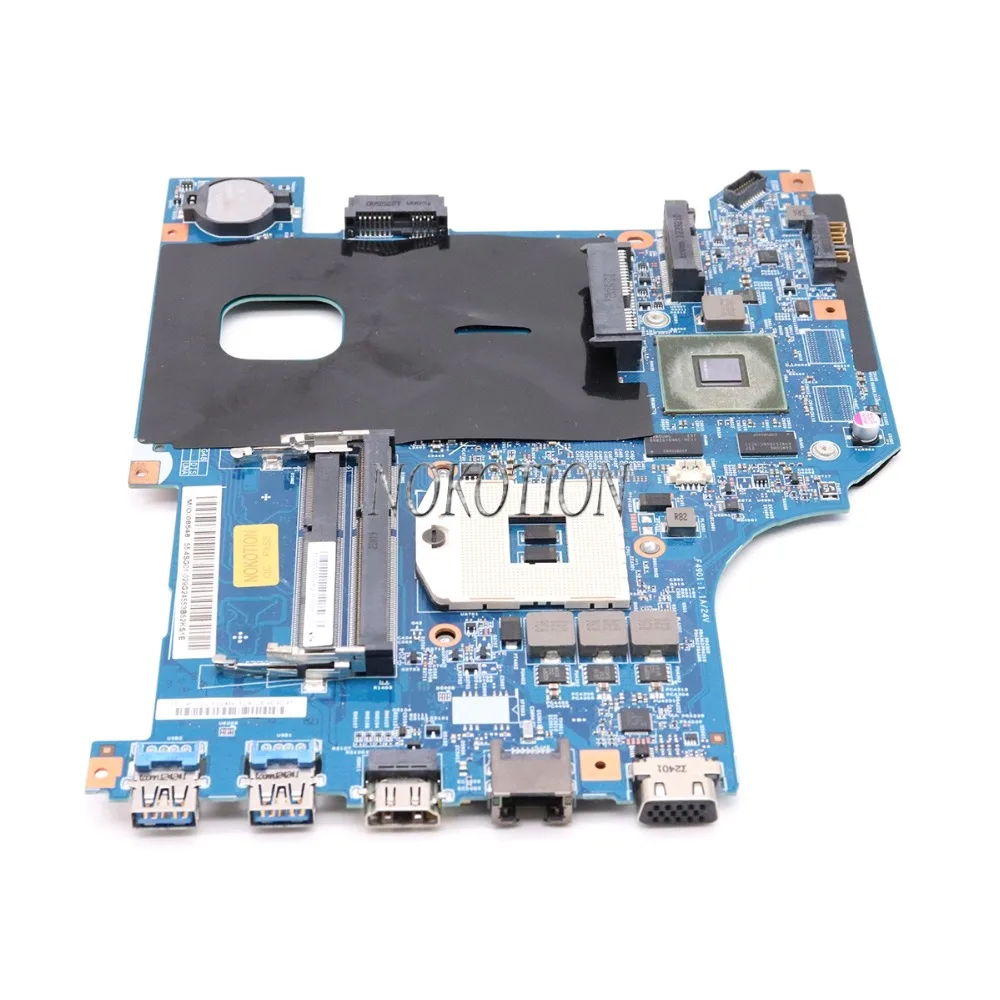 NOKOTION LG4858 MB 11252 1 48.4SG01.011 11S90000306 материнская плата для ноутбука lenovo ideapad G480 14 &quotGT610M HM76