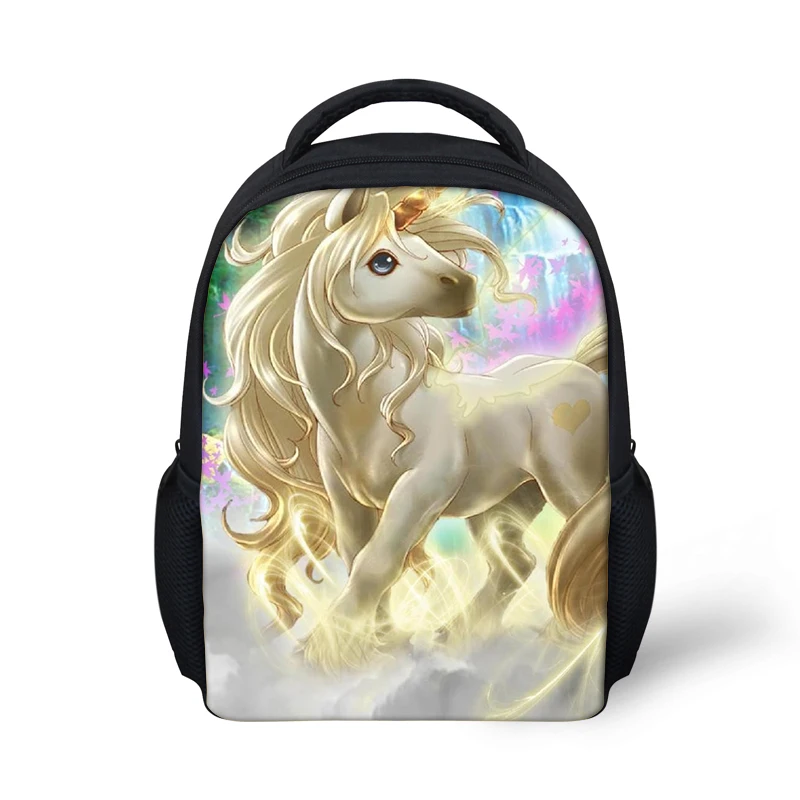 Новый Красочный мягкий рюкзак с милым 3d рисунком единорога лошади повседневные