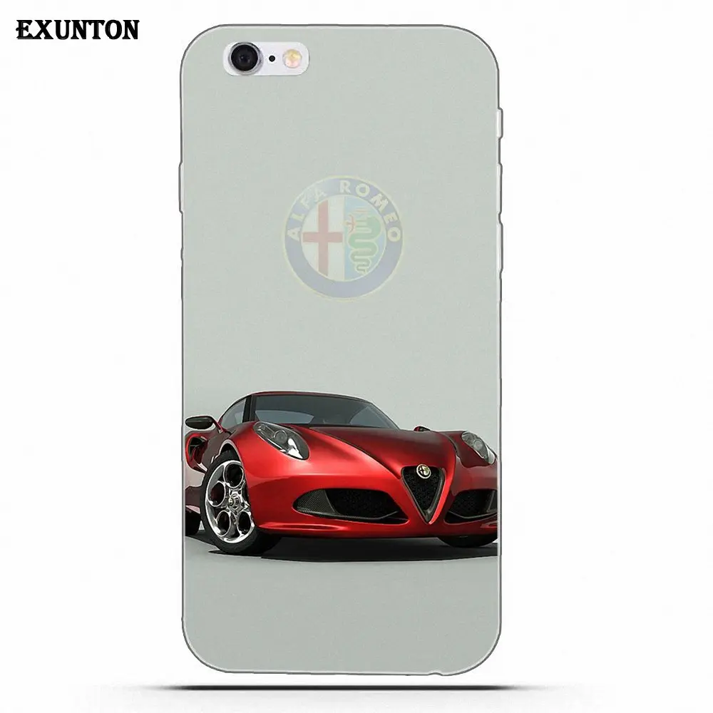 as picture Alfa Romeo итальянский Mito гитары мягкий Силиконовый ТПУ прозрачный Прохладный Best чехол для Apple iPhone 4 4S 5 5C SE 6 6 S 7 8 плюс X - Цвет: as picture
