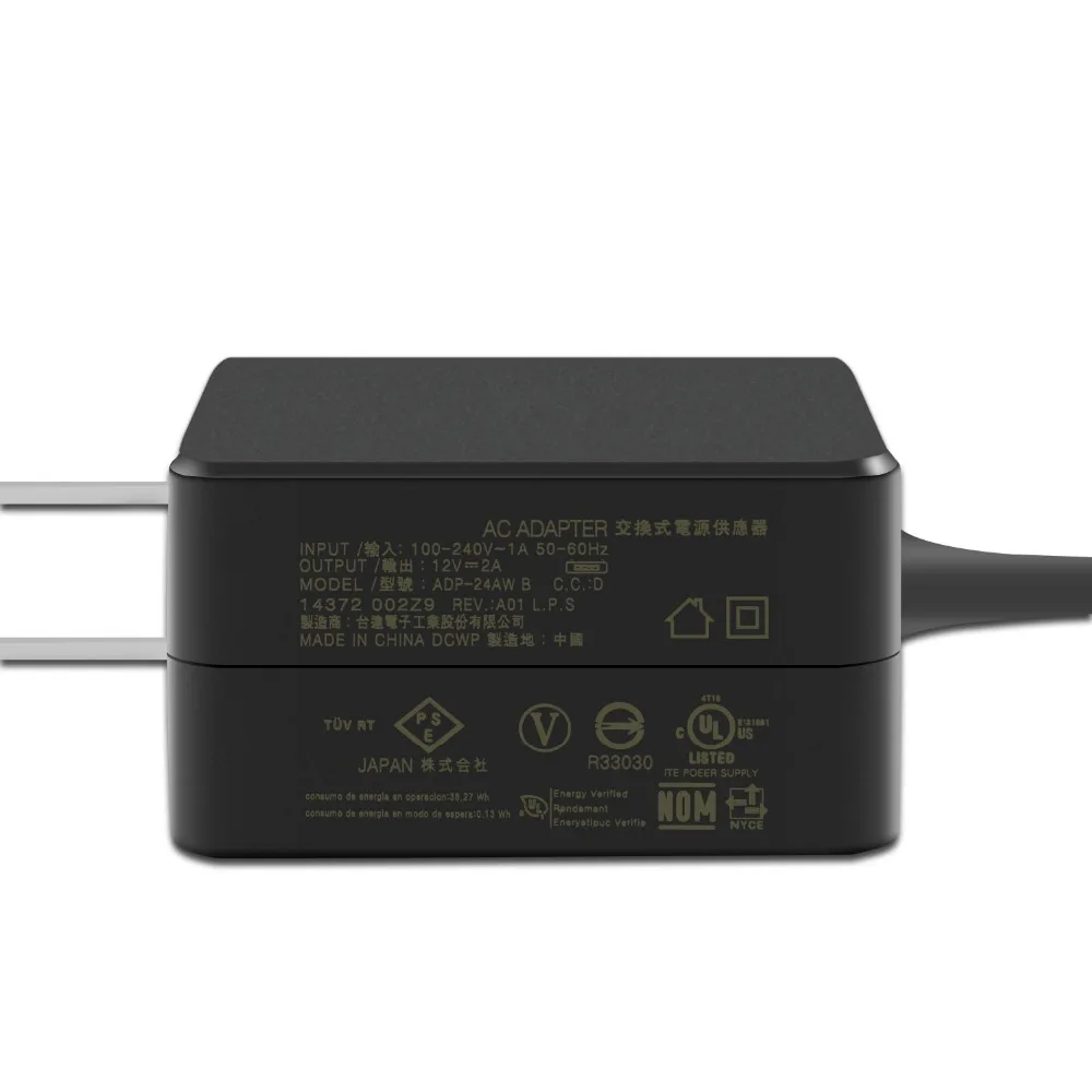 Подлинная 12 В 2A 24 Вт M-Plug ADP-24AW B адаптер переменного тока Зарядное устройство для