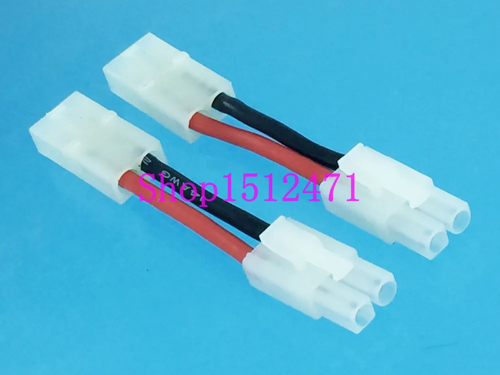 2 шт Тамия мужчин и женщин 14AWG 5 см провод для RC Lipo страйкбол зарядное устройство |
