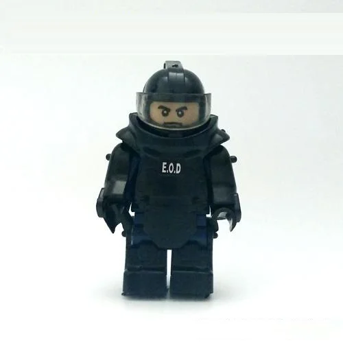 EOD Bombing Team оружие Brinquedos Совместимость Playmobil город военные Мини фигурки строительный блок кирпич оригинальные игрушки