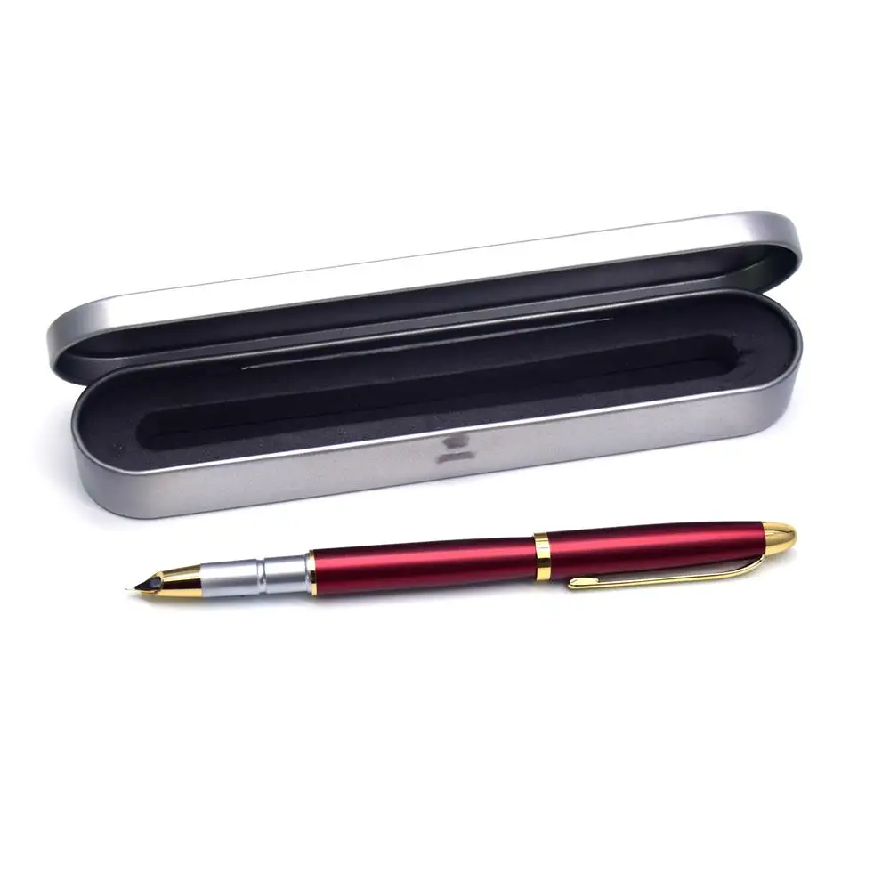 Red gift package Guoyi A200, роскошная Подарочная чернильная ручка, 0,38, для учебы и офиса, школьные канцелярские принадлежности, Подарочная роскошная ручка и бизнес-ручка для отелей - Цвет: Red gift package