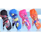 Детские перчатки для снега с ладонью-30, перчатки для спорта на открытом воздухе, водонепроницаемые ветрозащитные перчатки для сноуборда, Детские лыжные перчатки для мальчиков и девочек