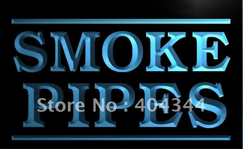 

LK076- Smoke Pipes Display Adv Light Sign home decor crafts
