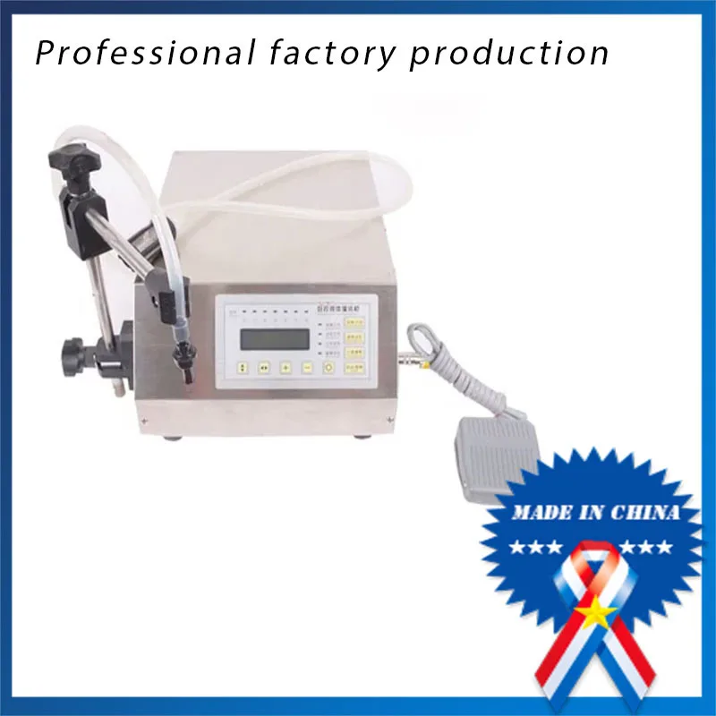 

9.19 GFK-160 5-3500ml 110V/220V Digital Control Pump Drink Water Liquid Filling Machine