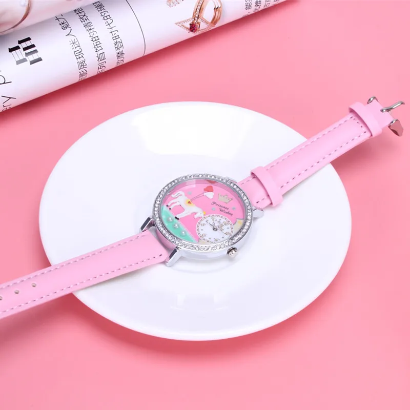 Женские кварцевые часы с ремешком в виде единорога Miss Keke|wristwatch women|wristwatch quartz