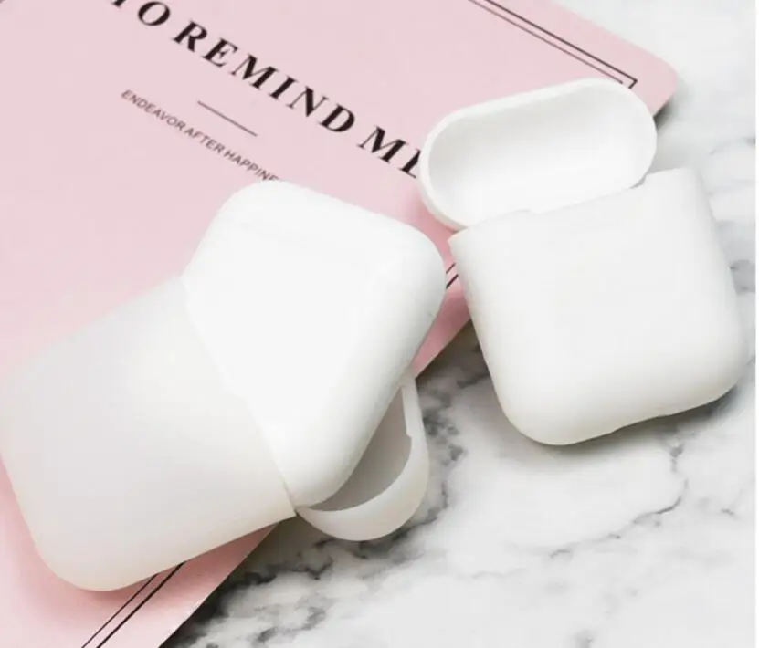 100 шт./лот, мягкий силиконовый чехол для Apple Airpods, защитный чехол Airpod, противоударный чехол