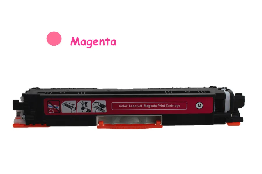 Совместимый цветной тонер картридж для HP CE310 CE310A 313A 126A 126 LaserJet Pro CP1025 M275 100 принтер
