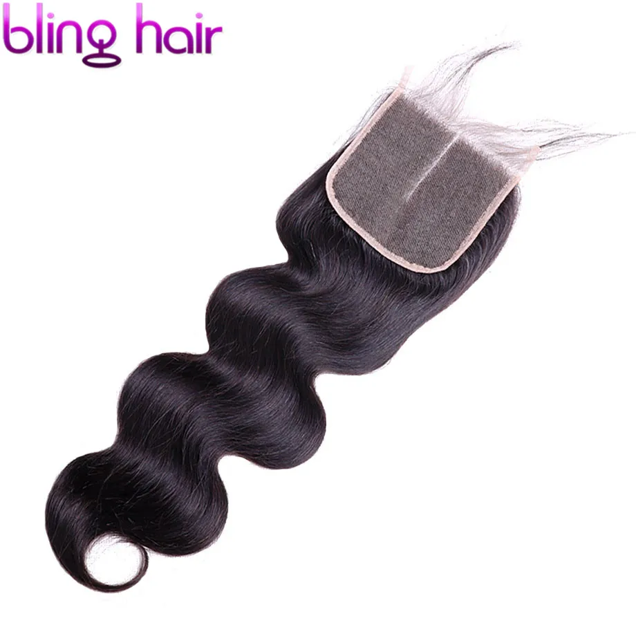 Bling Hair 5x5 бразильские синтетические волосы волнистые с волосами младенца