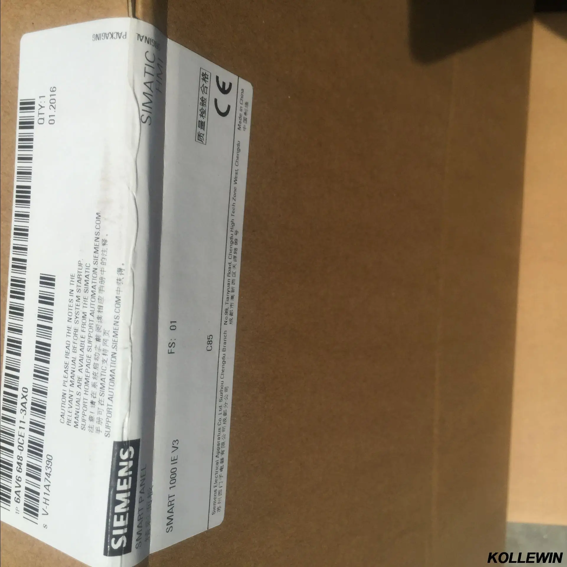 Оригинальный процессор HMI SMART 6av6648 0ce11 3ax0 SIMATIC 1000 IE V3 6AV6 648 6AV66480CE113AX0 10 &quotTFT замена 0be11 3ax0|v3 original|v3 razrv3 moto |