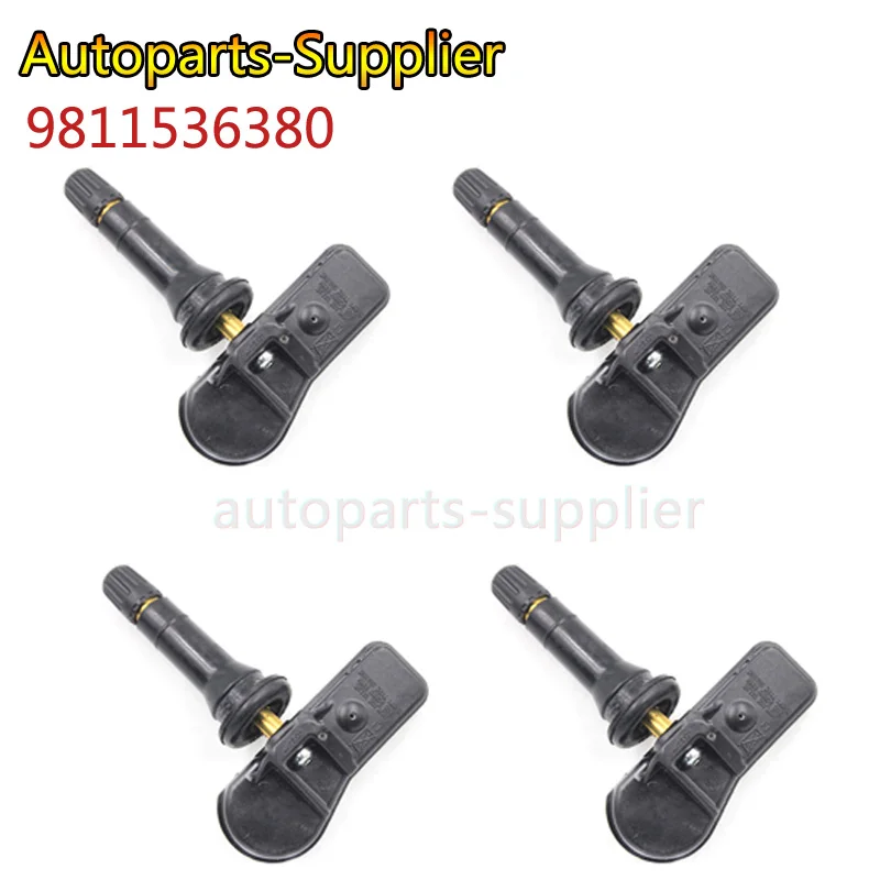 4 шт./лот 9811536380 9673860880 новая система контроля давления в шинах TPMS датчик 433 МГц для