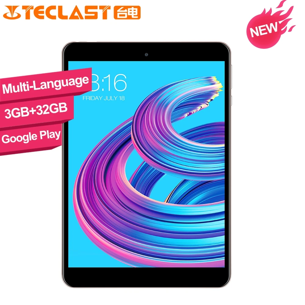 Teclast M89 Pro 7,9 дюймов X27 Deca Core 3 ГБ ОЗУ 32 Гб ПЗУ ips 2048 × 1536 type-C 2,4G+ 5G двухдиапазонный WiFi металлический планшет