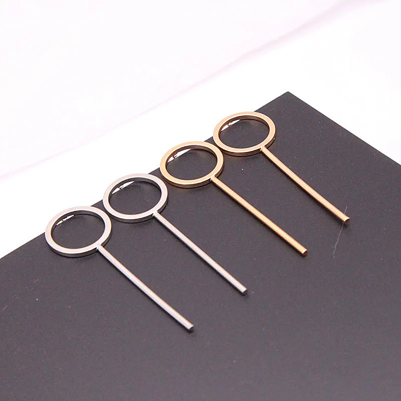 Новые модные серьги капли полые круглые элегантный подарок для женщин