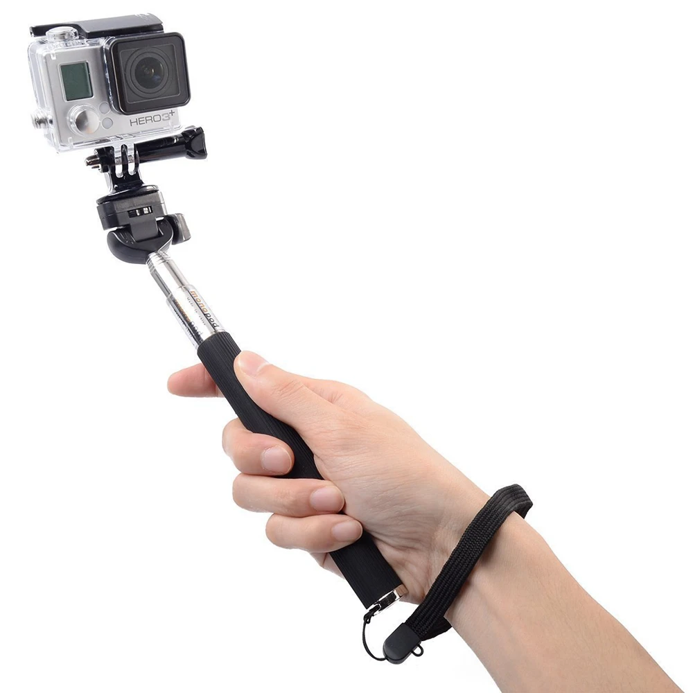 GAQOU камера селфи палка полюс монопод Штатив Держатель Адаптер для Gopro Go Pro Hero 6 5 4 3 Sjcam SJ4000 для Xiaomi Yi для телефона