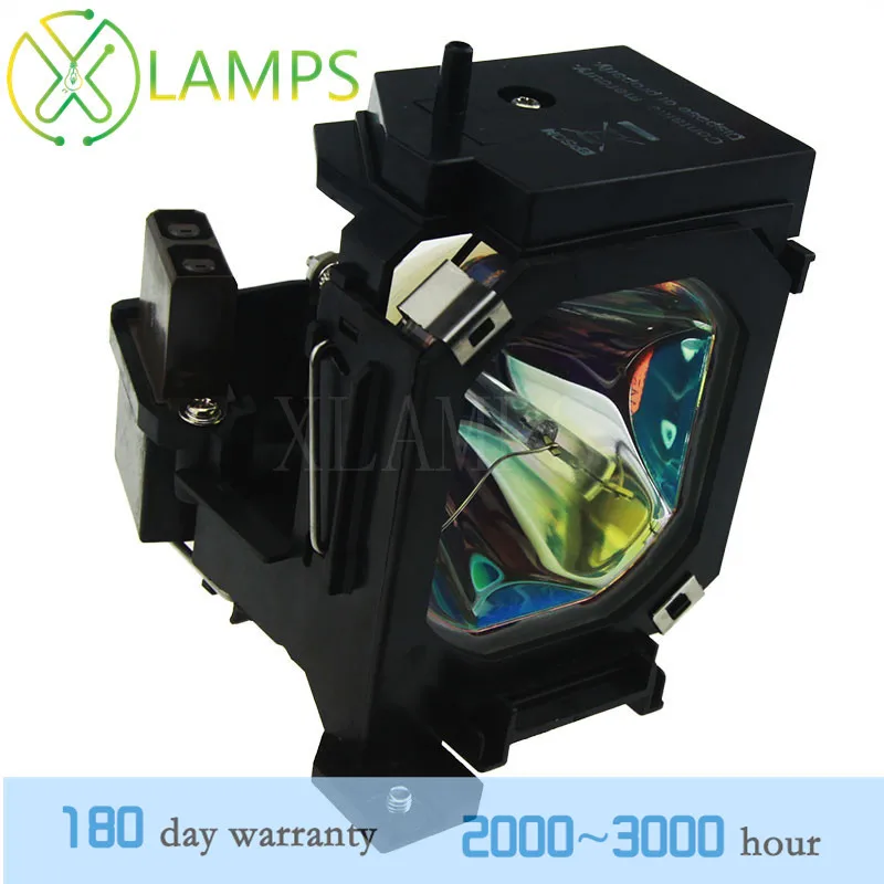 Совместимая лампа для проектора ELPLP12/ V13H010L12 с кожухом для EMP5600 EMP5600p EMP7600 EMP7600p EMP7700 EMP7700P on.