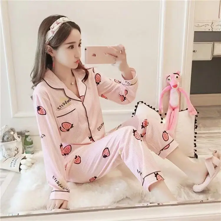 10 Kpop/Новинка года; уличная одежда в стиле Харадзюку; хлопковые пижамы для мужчин и женщин; exo; комплект одежды для сна; сезон весна-осень; пижамы для девочек; домашний костюм; комплекты - Цвет: 10