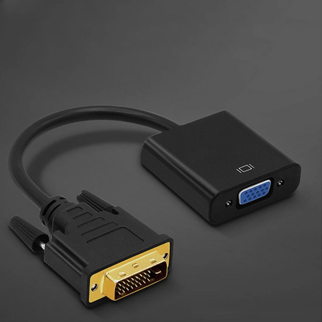 Marsnaska горячая распродажа высокое качество Full HD 1080P DVI-D 24 + 1 в VGA HDTV конвертер