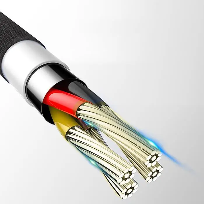 Micro USB кабель 2.4A нейлон Быстрая зарядка для передачи данных samsung Xiaomi LG планшет Android