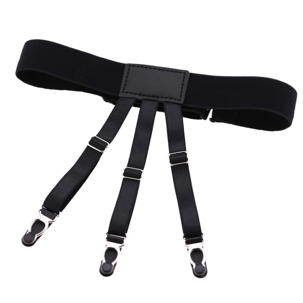 Подтяжки для рубашек мужские/женские эластичные подтяжки джентльменов с