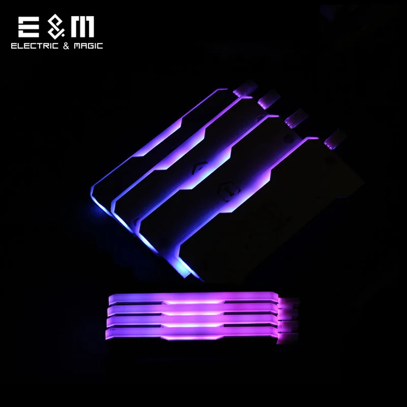 Универсальный RGB RAM LED бронированный корпус памяти светящийся радиатор для