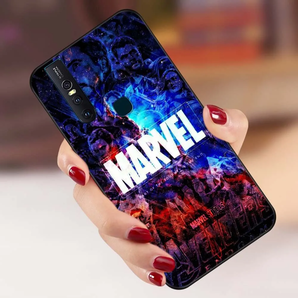 22 WEBBEDEPP Мстители завершающей ТПУ чехол для vivo Y17 Y53 Y55s Y67 Y75 Y81s Y85 Y89 Y91 Y91C Y95 Y93 V5s V7 V9 - Цвет: 22