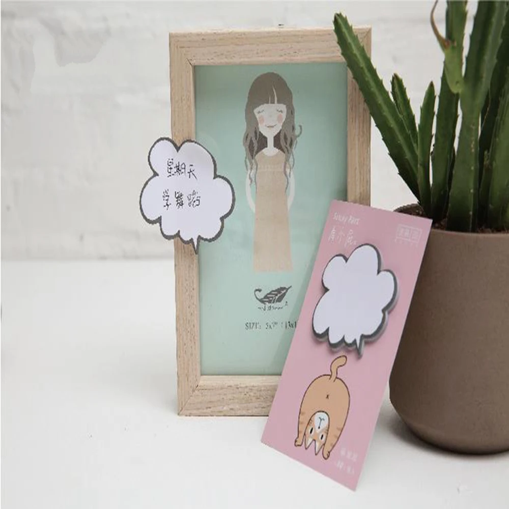 4 шт./компл. 30 Простыни Детские Японский творческий каваи пердеть блокнот