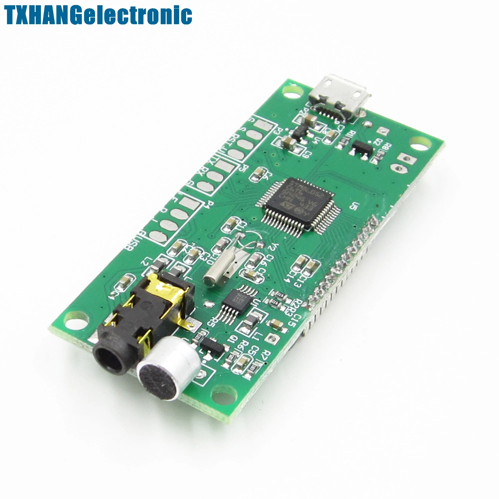 Цифровой fm радиоприемник PLL с ЖК дисплеем модуль 87 108 МГц беспроводной