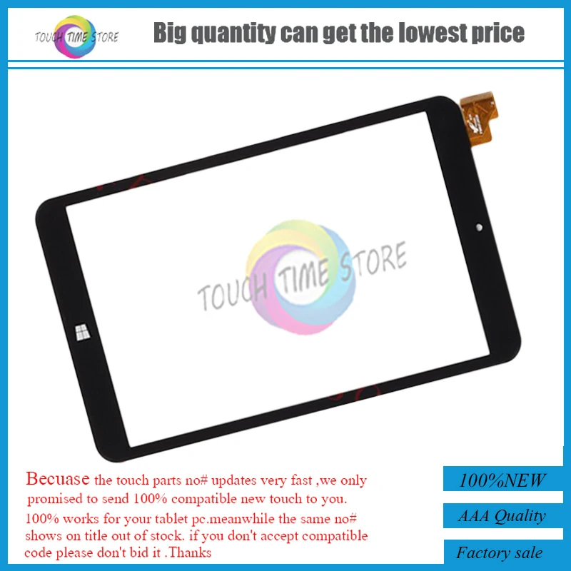 Оригинальный Новый 8-дюймовый сенсорный экран для prestigio multipad PMP881TD3g дигитайзер