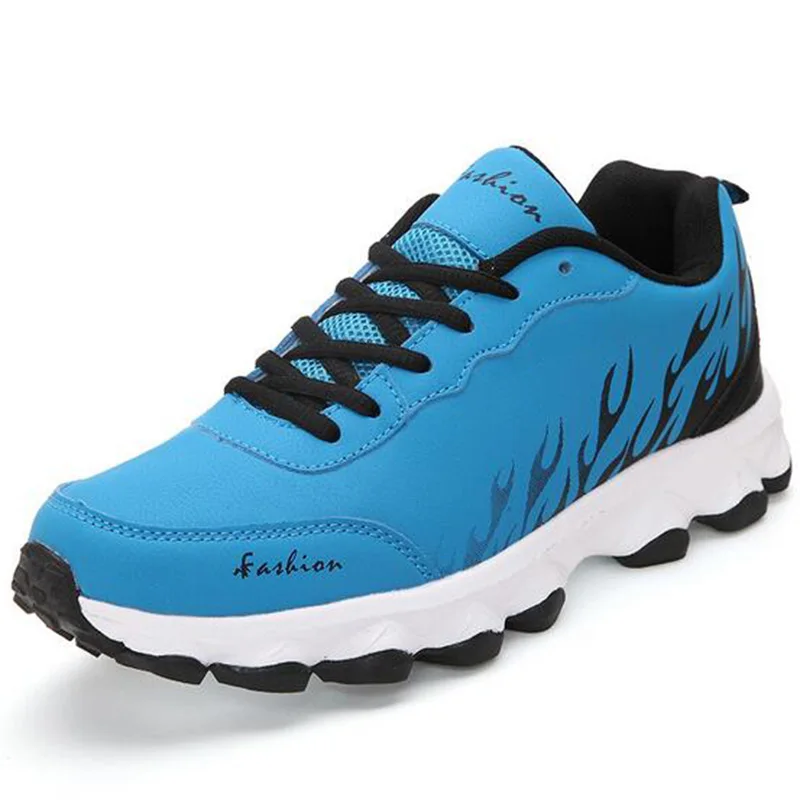 2017 spring and autumn solid color new men running shoes leisure travel flames couple sports free shipping#2 | Спорт и развлечения