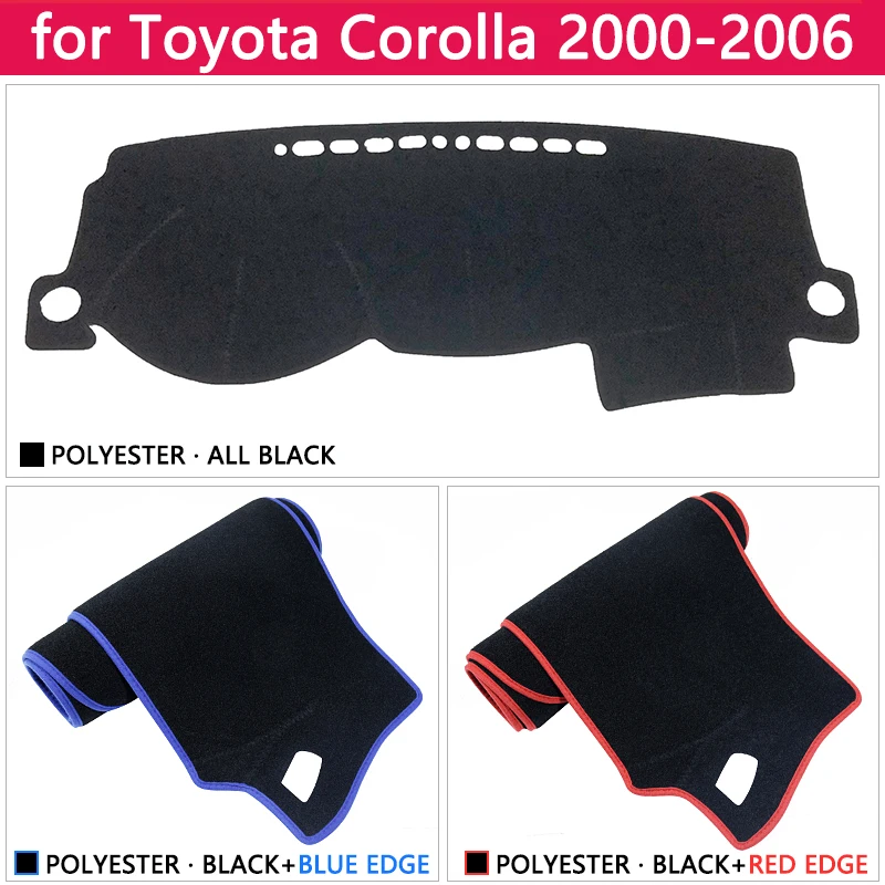 Для Toyota Corolla E120 E130 2000 2001 2002 2003 2004 2005 2006 2007 Противоскользящий коврик для приборной