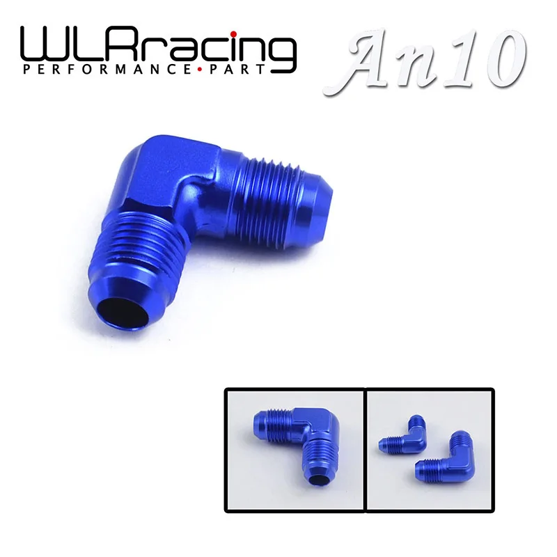 WLR RACING-Flare Union 90 градусов AN10-10AN Мужской адаптер/фитинг для нефтяного топлива фитинг