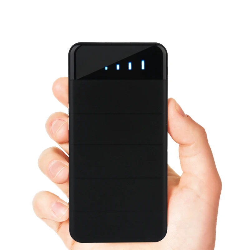 Внешний аккумулятор на солнечной батарее с двойным USB портом водонепроницаемый